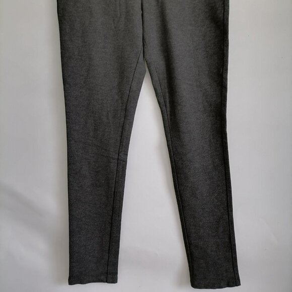 NYDJ Womens Charcoal Black Elastic Waist Pull On Stretch Ponte Legging Size 10 - Picture 3 of 8